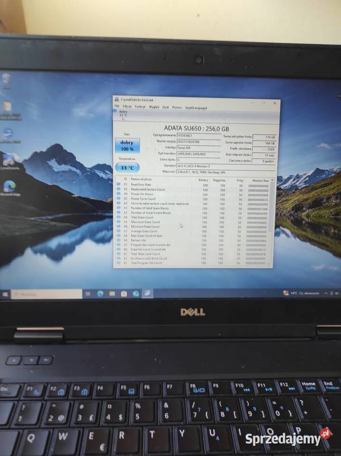 Dell e 5440 i5 ram 12 dysk SSD 256 giga bateria