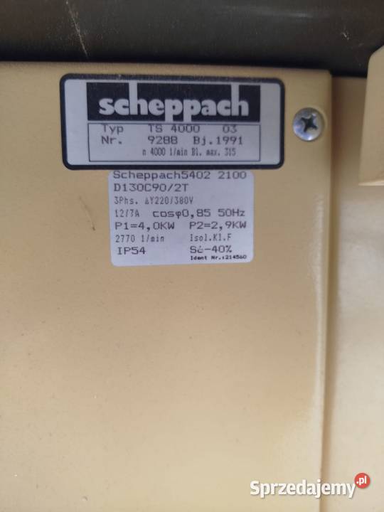 Piła formatowa scheppach ts 4000 Piły Chorzele
