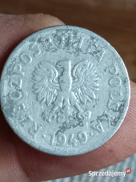 Sprzedam monete 50 groszy 1949 lllll lubelskie Chełm sprzedam