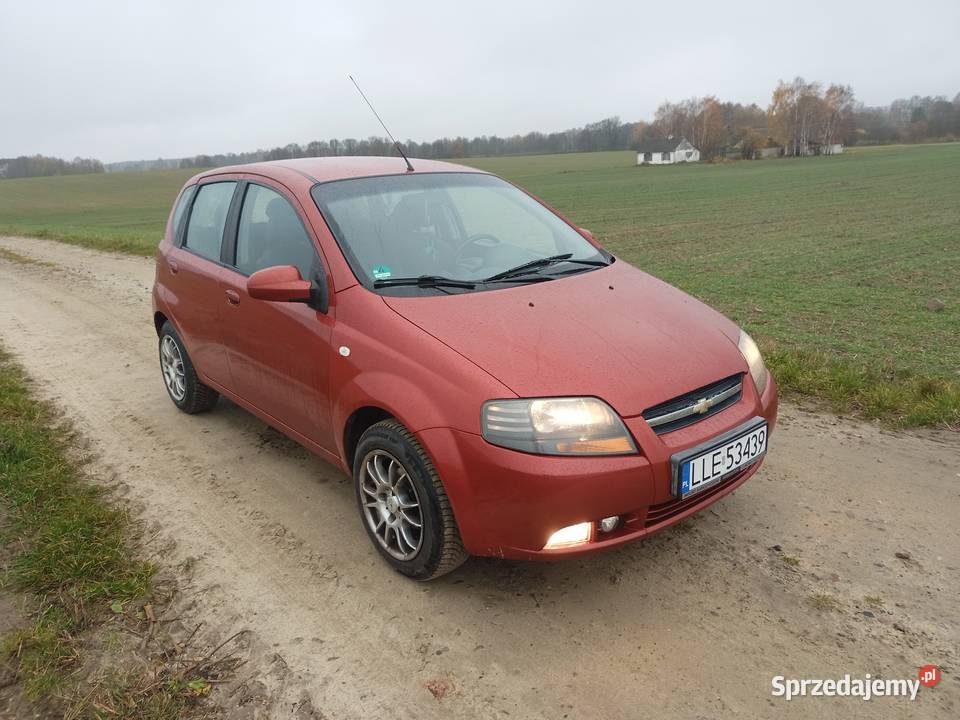 Chevrolet Kalos brat Aveo 12 LPG klima Przytoczno sprzedam
