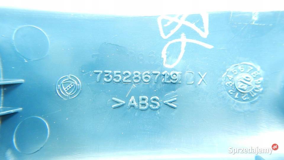 NAKŁADKA LUSTERKA PRAWEGO WEW FIAT DOBLO 0004 osobowe