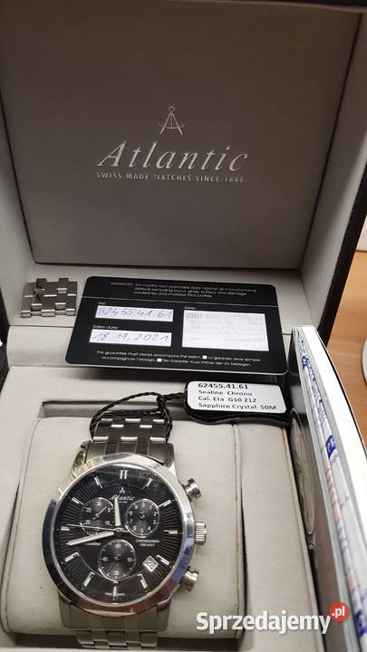 Zegarek męski Atlantic Sealine Chronograph Chorzów