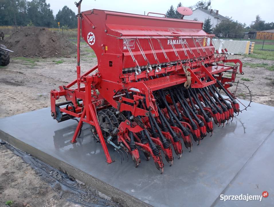 Agregat uprawo siewny Unia Famarol 3m nabudowany Agromasz Radom