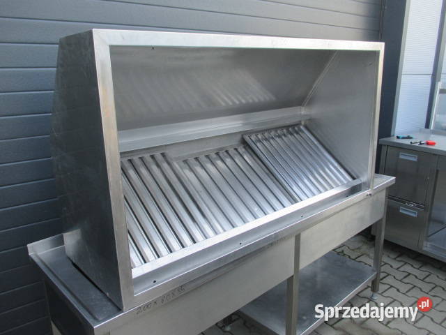 Okap Trapezowy Skrzyniowy Z Filtrami 1508050 Ostrów Wielkopolski