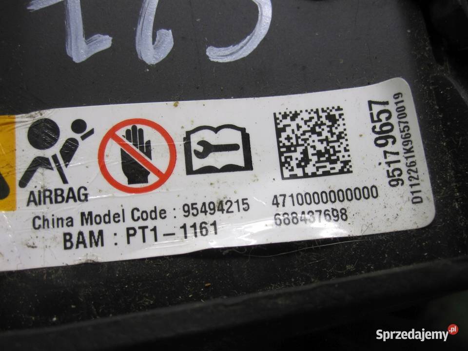 OPEL ANTARA LIFT 12r AIRBAG poduszka kierowcy Kielce sprzedam