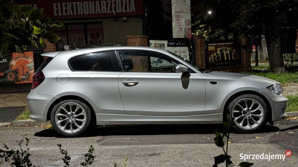Bmw e81 118d titansilber 2000cm3