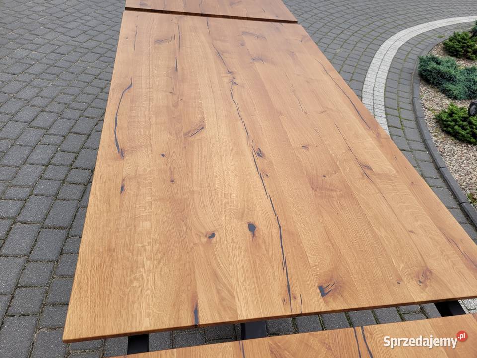 Stół loft industrial z dębu pomorskie Piece