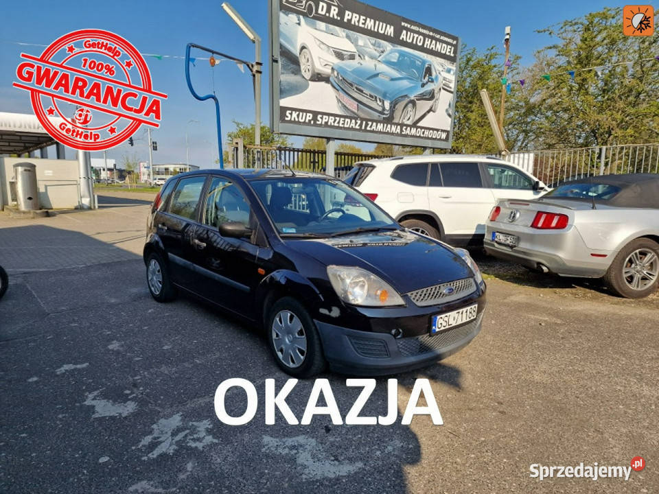 Ford Fiesta 1.6 TDCI 90 KM, Klimatyzacja, El. Szyby Przód, El. Lusterka Mk…