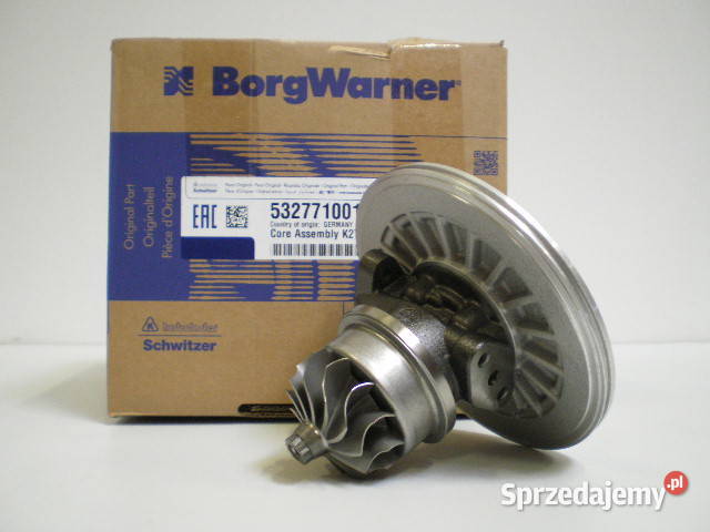 Nowy rdzeń CHRA BorgWarner KKK 53277100161 mazowieckie Siedlce sprzedam