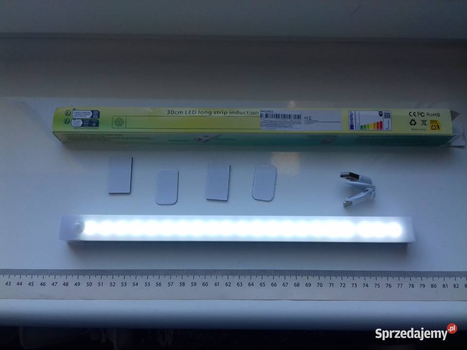 Lampka LED na czujnik ruchu i jasności 30 biały Bydgoszcz