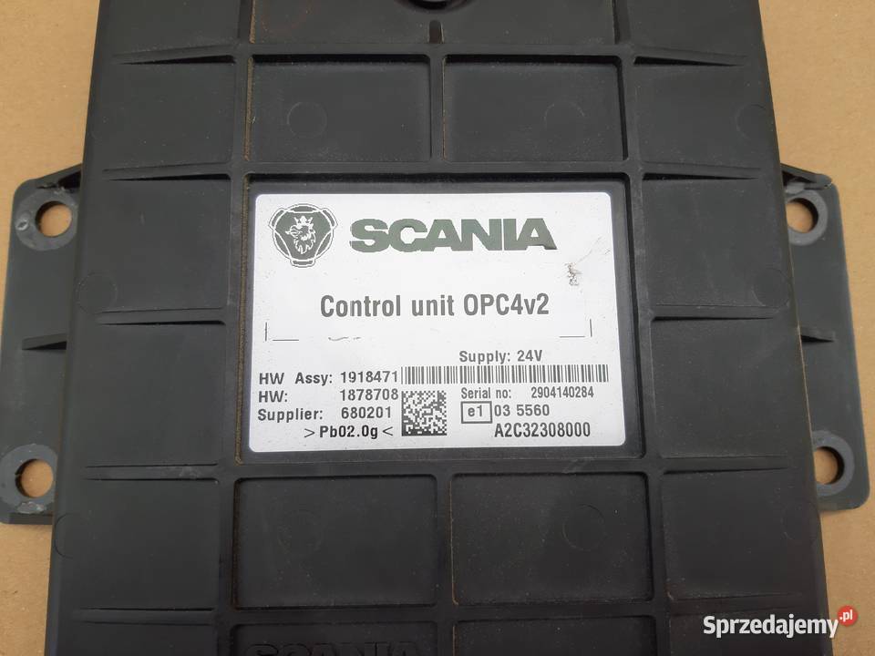 SCANIA STEROWNIK SKRZYNI RETARDERA OPC5 1918471 Trzciel