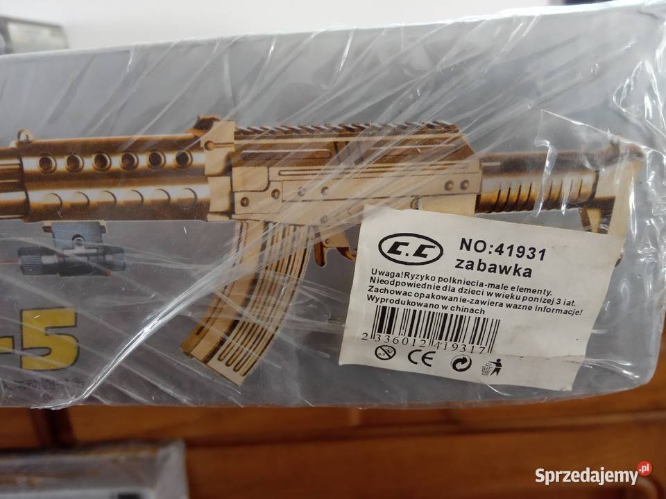 Karabin na kulki plastikowe z laserem 4 op kulek Sport i Wypoczynek Świętochłowice sprzedam