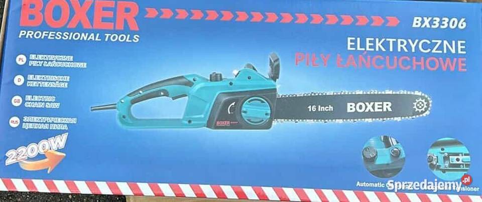 Piła elektryczna łańcuchowa Narzędzia zachodniopomorskie Szczecin