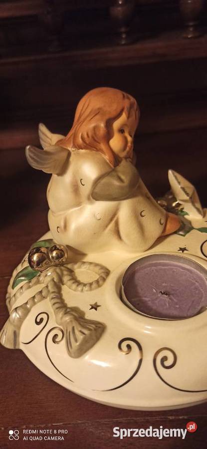 Figurka Goebel Świecznik z Aniołkiem
na Gdańsk