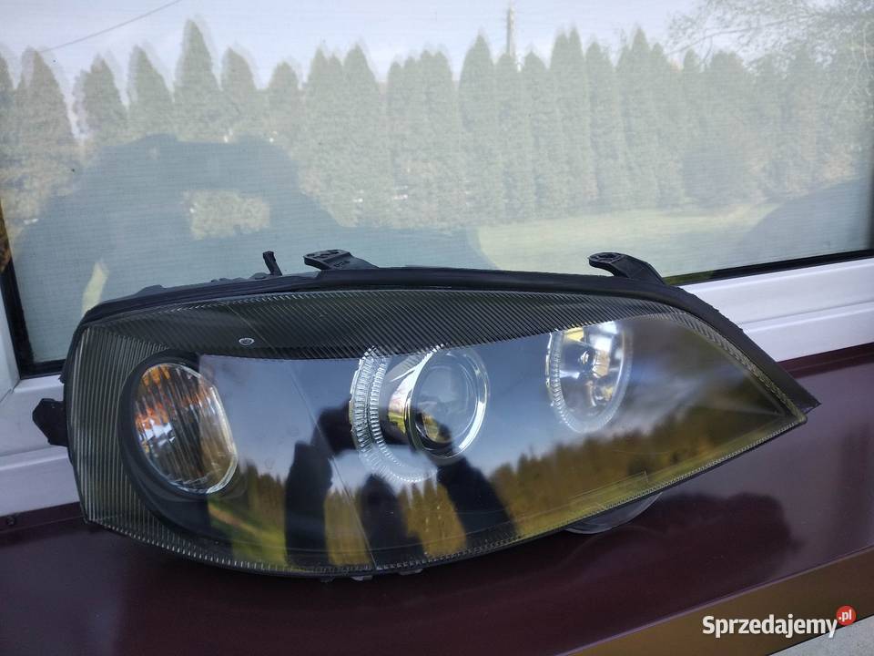 Opel Astra G lampy przednie reflektory komplet Sieradz