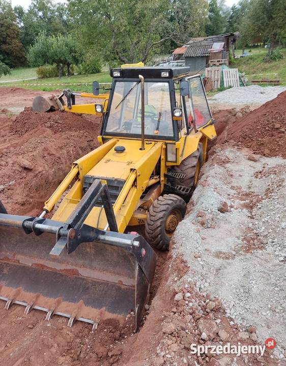 Koparko ładowarka jcb nie Nikielkowo