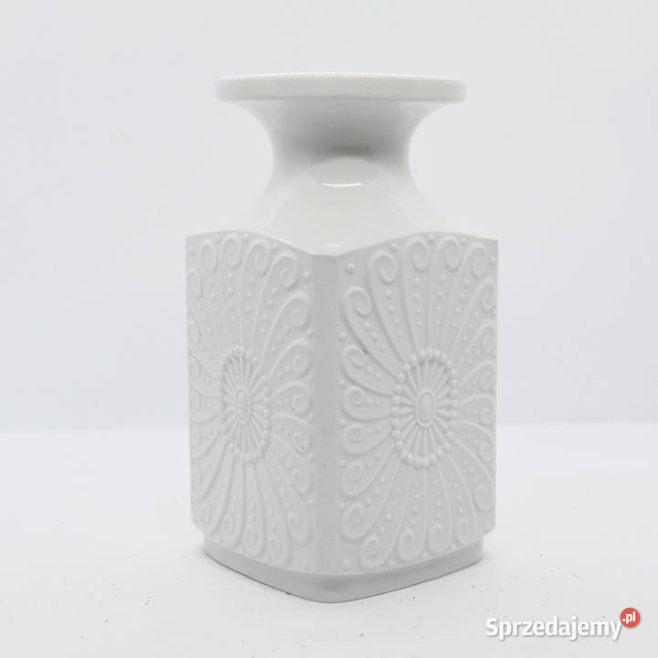 Biały wazon Kerafina Royal Porzellan Bavaria KPM Warszawa