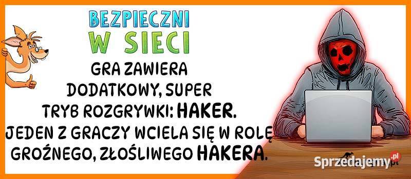wielka EKO GRA planszowa BEZPIECZNI W SIECI Warszawa