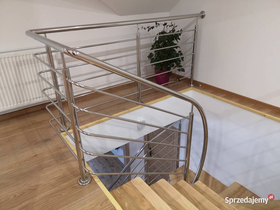 balustrady nierdzewne balkonowe schodowe Borki
