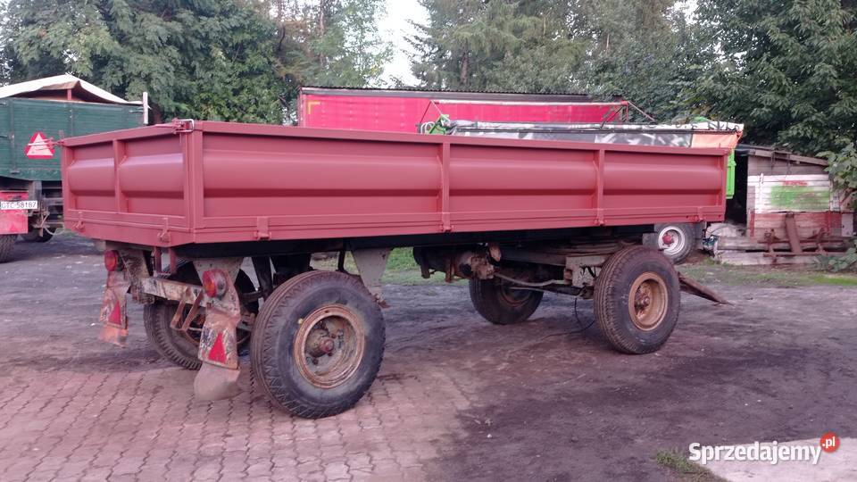 Nowe burty przyczepa rolnicza wywrotka bss