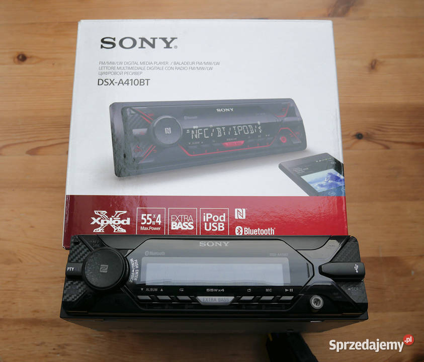 Radio samochodowe Sony DSXA410BT Koszalin