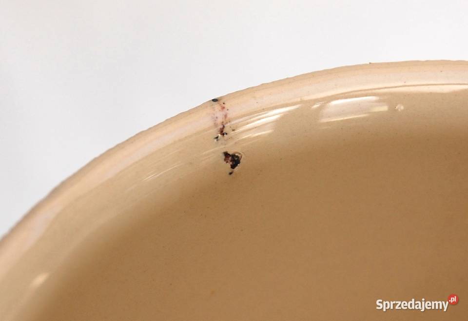 Osłonka ceramiczna żółta gładka średnica 119 żółty Doniczki i osłonki Lublin