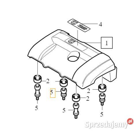 VOLVO XC60 XC90 V70 XC70 szpilka poduszka gornej Gadgety motoryzacyjne dolnośląskie Bielany Wrocławskie sprzedam
