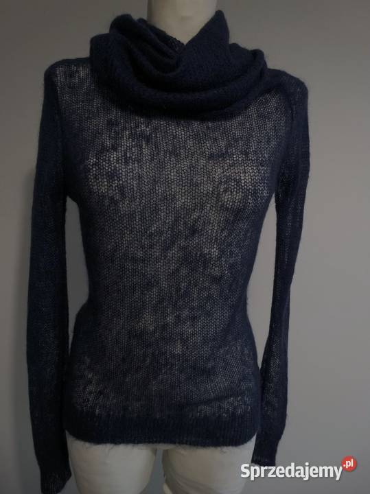 Sweter z Golfem Moherowy 50 Moher Mgiełka Łomża