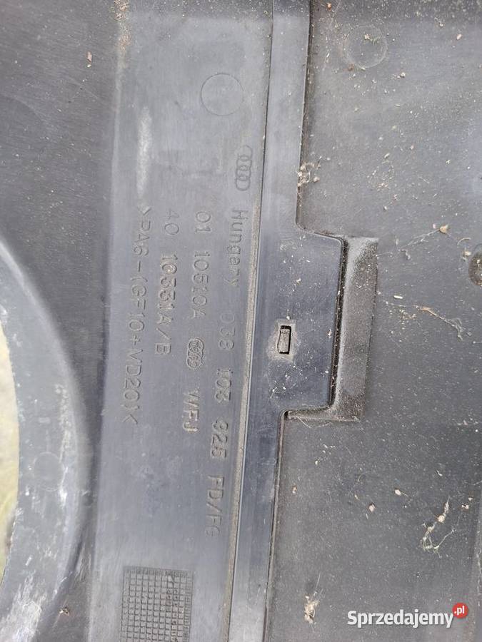 Audi VW Seat Skoda Osłona Silnika Górna Pokrywa Rok produkcji 2005 Skawina sprzedam