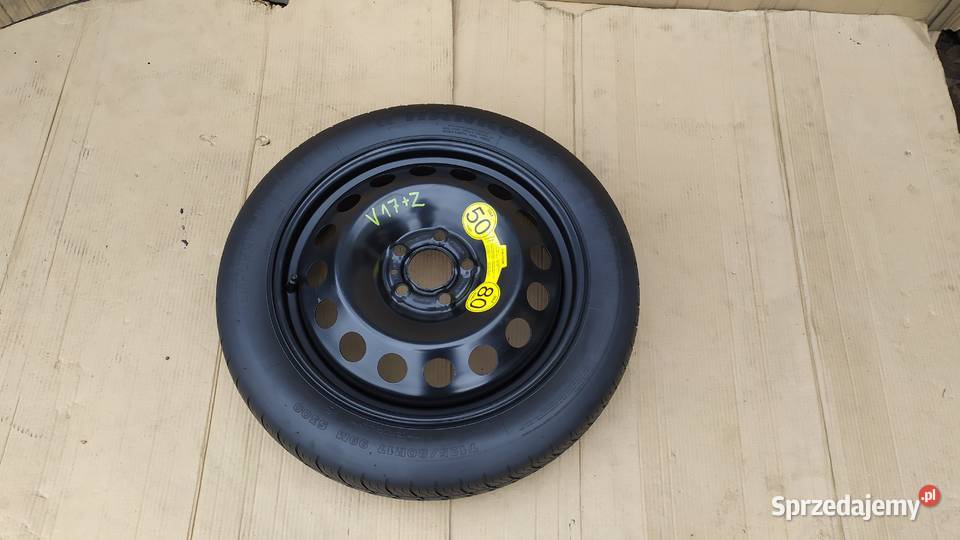 Orginał Koło dojazdowe 17 5x108 Volvo S60 V60 Miejska Górka