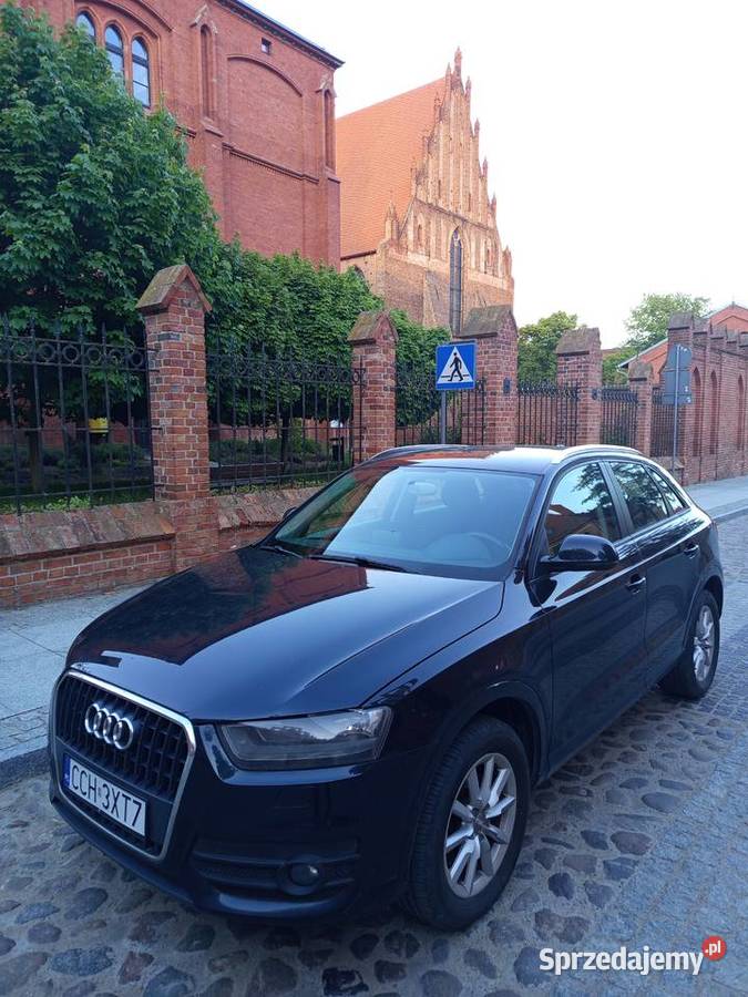 Audi Q3 20 TDI 2012 z Niemiecserwisnavi sprawna kujawsko-pomorskie Chełmno