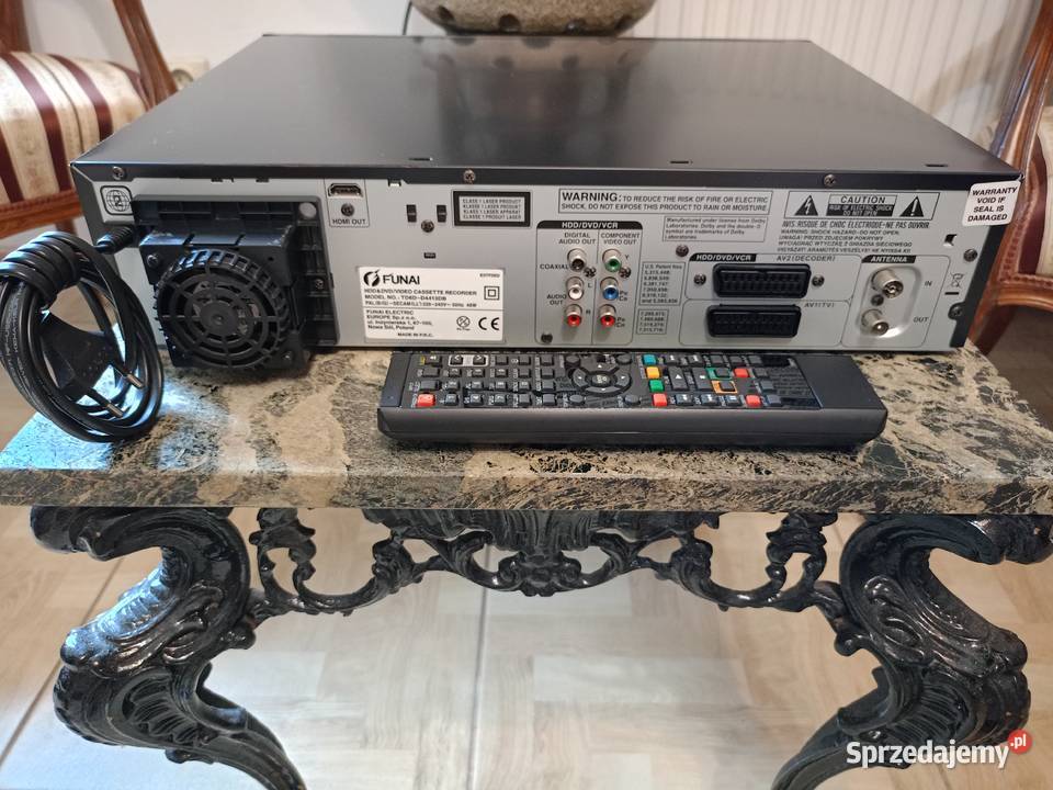 Nagrywarka DVD VHS Magnetowid Combo FUNAI