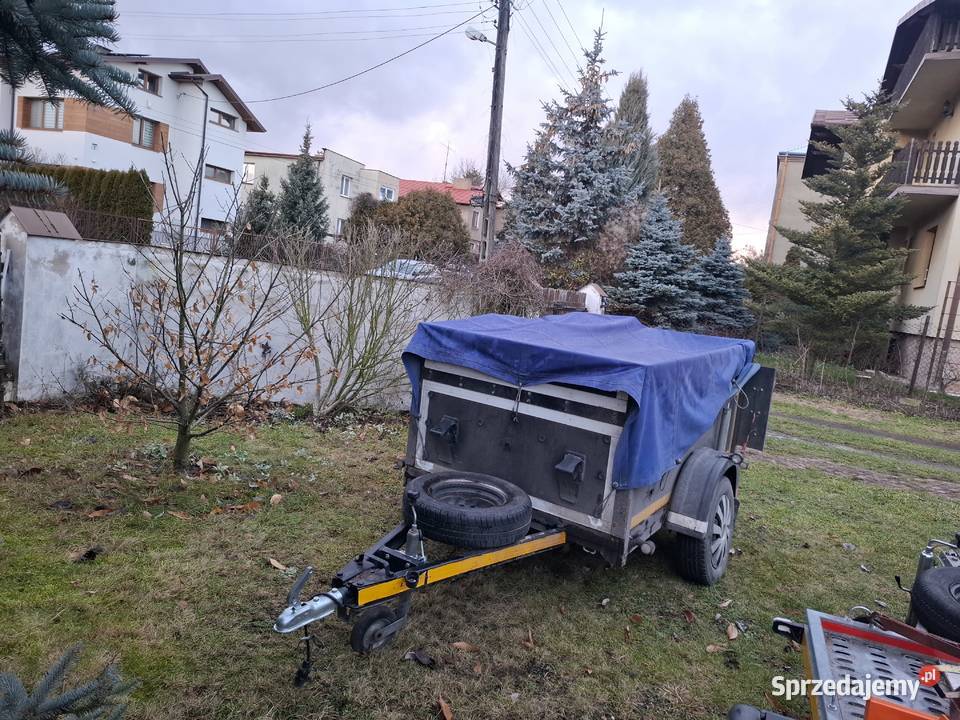 Przyczepa Niewiadów N410 b przebudowie Piotrków Trybunalski