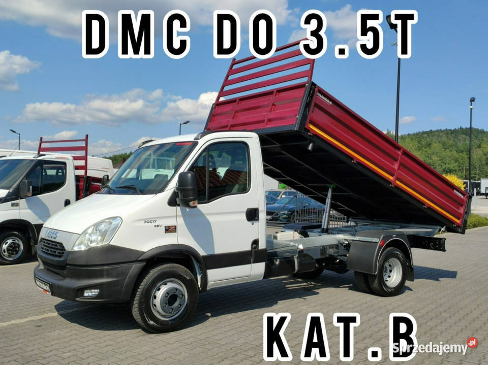 Iveco Daily 70C18 V H 30 Wywrotka 3stronna 70C17 Iveco Widełki