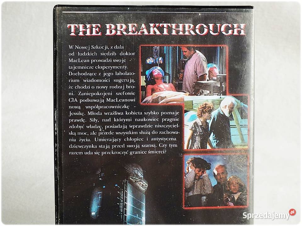 Kaseta VHS Siły Życia Donald Sutherland Film na Żary