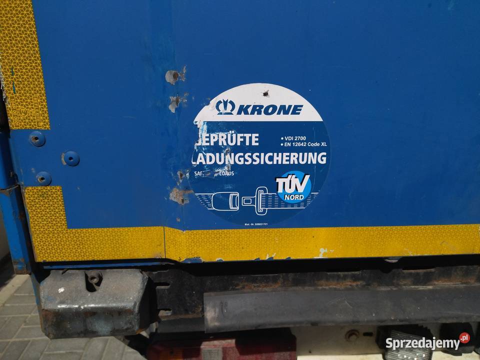 Naczepa plandeka Krone SD2008wzmocnion