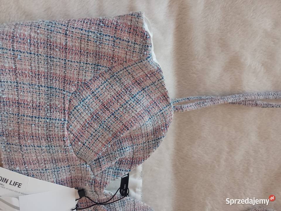 40L Zara Top z mieniącą nitką bluzka z Madrytu Kraków sprzedam