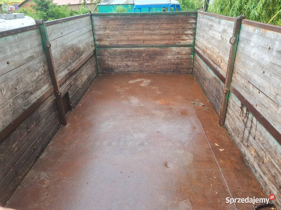 Przyczepa rolnicza wywrotka na dwie strony że nieuszkodzony Przyczepy rolnicze Lubawa