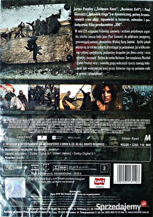 ŻELAZNY RYCERZ JAMES PUREFOY wielkopolskie Kalisz