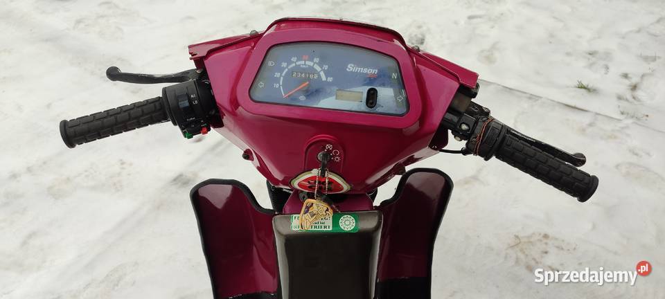 Simson SR 50 GAMMA z ROZRUSZNIKIEM