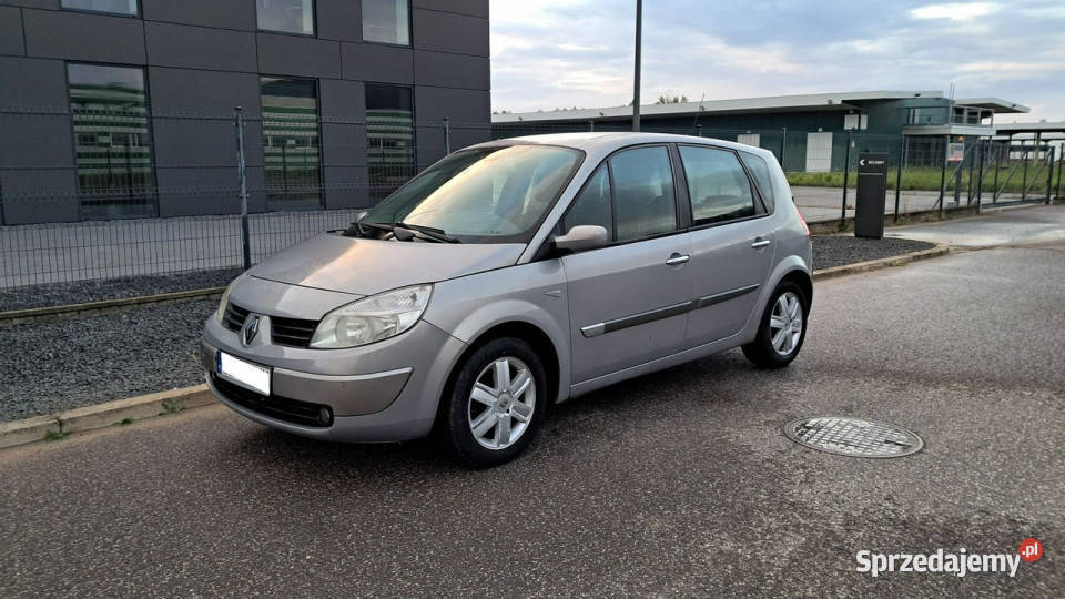 Renault Scenic II 15dci 101 2004r 2wł Klima immobilizer Pabianice sprzedam