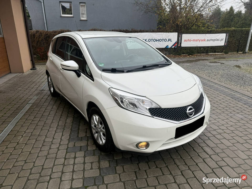 Nissan Note Rej 012017 12 80 Klimatronik Navi II wielofunkcyjna kierownica Orzech