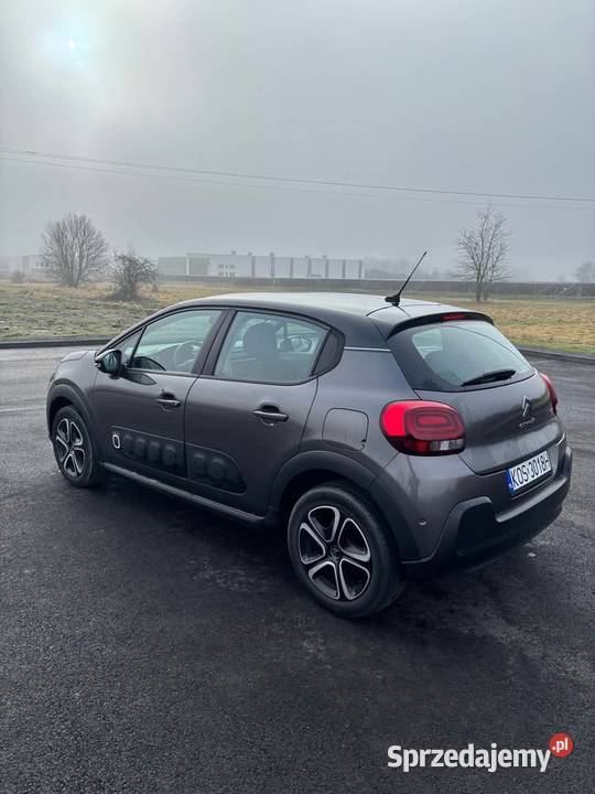 Citroen C3 12 PureTech 2020 lakier metallic Zabrze sprzedam