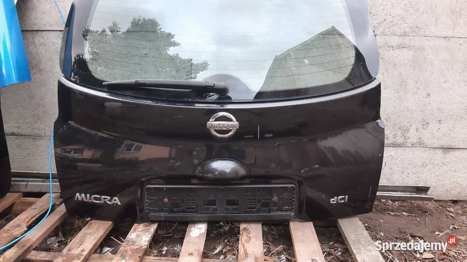 klapa bagażnika Nissan Micra k12 kompletna Dębno