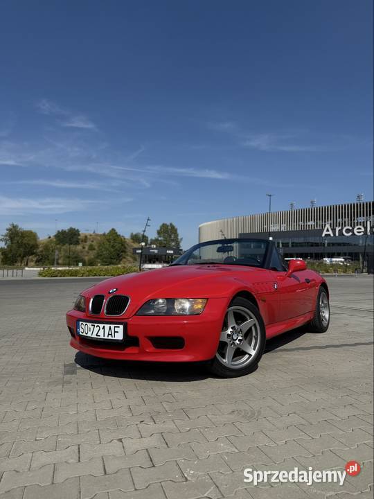 BMW Z3 18 116 Hellrot Rok produkcji 1997 Sosnowiec