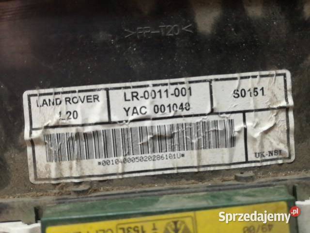 LICZNIK 52010468C YAC001040 18 B 118 Land Rover