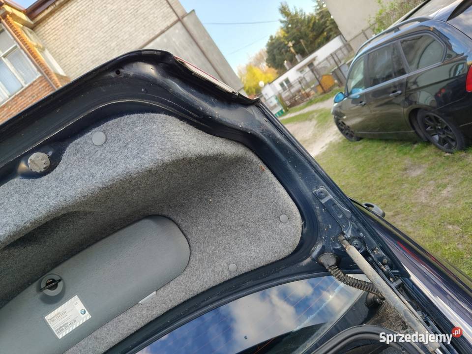 Bmw e46 sedan tylna klapa orientblau metallic Aleksandrów Łódzki