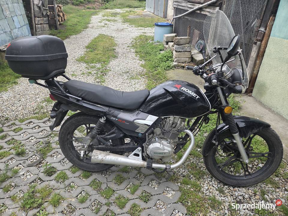 Romet zk 125 ZK125 Motor 2014r Biała Nyska sprzedam