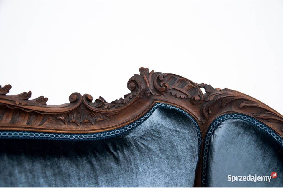 Zabytkowa sofa Francja koniec XIX wieku Chorzów