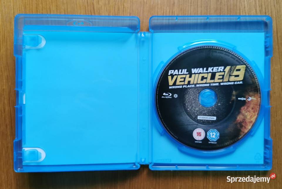 Vehicle 19 Trefny Wóz Bluray En 2013 Paul Walker sensacyjny